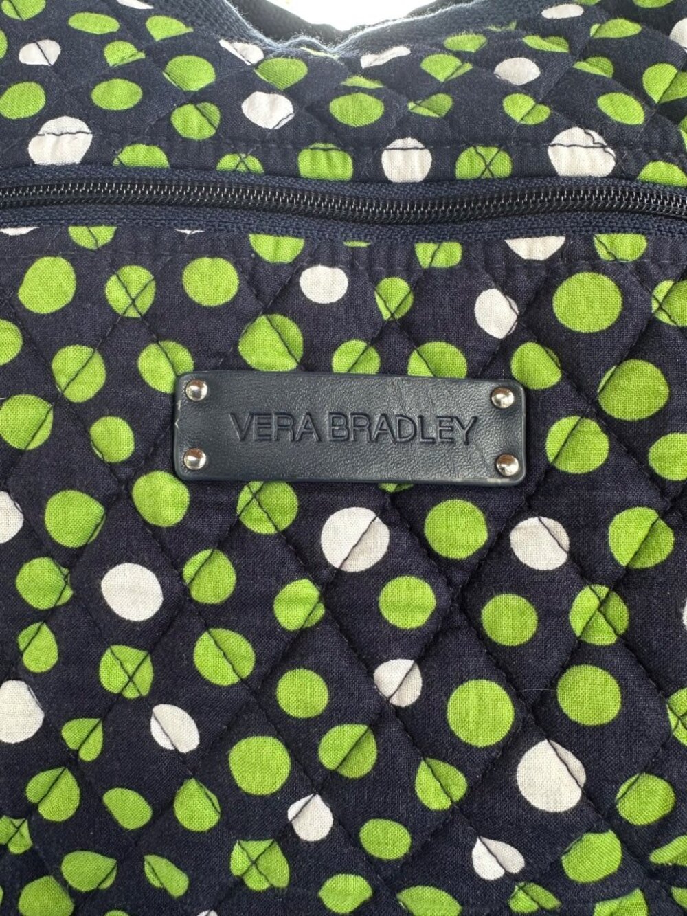 Vera Bradley Quilted Carryall Travel Bag in the "Lucky Dots" Limited Edition - Picture 2 of 16